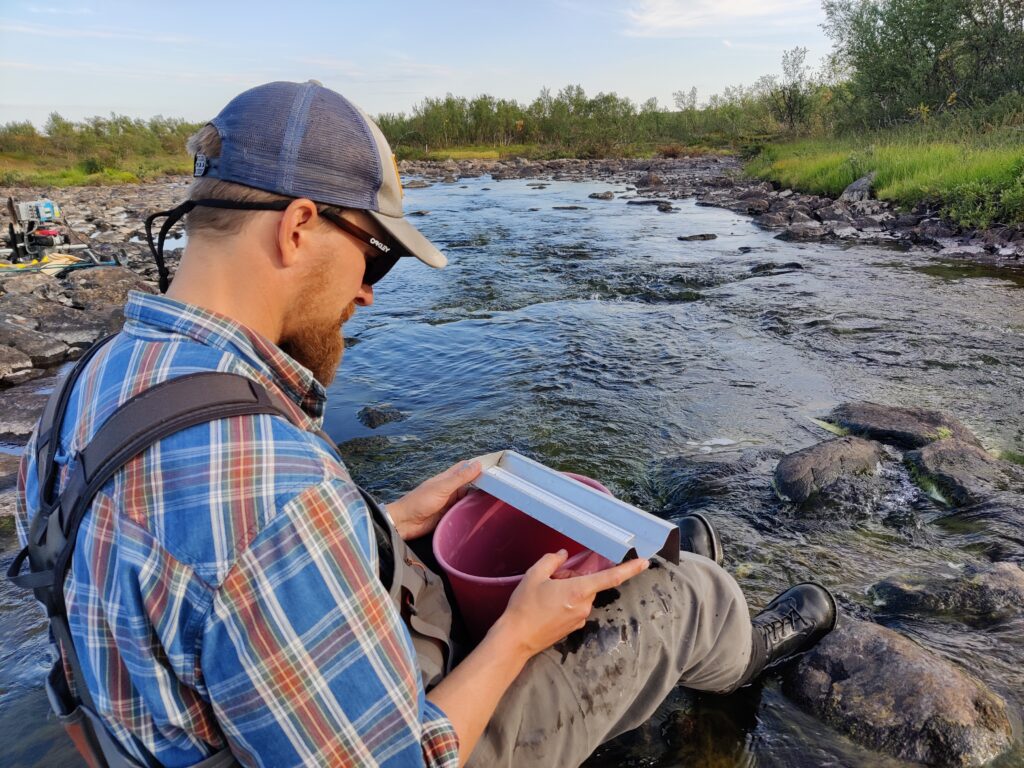 Field work in Kallojoki