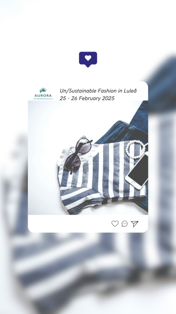 Sustainable Fashion in Luleå 25-26 February 2025