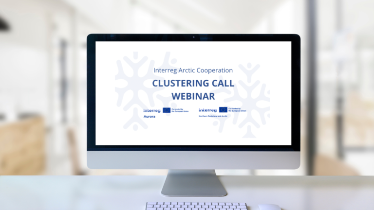 Interreg Arctic Cooperation Clustering Call webinar 4 February2025