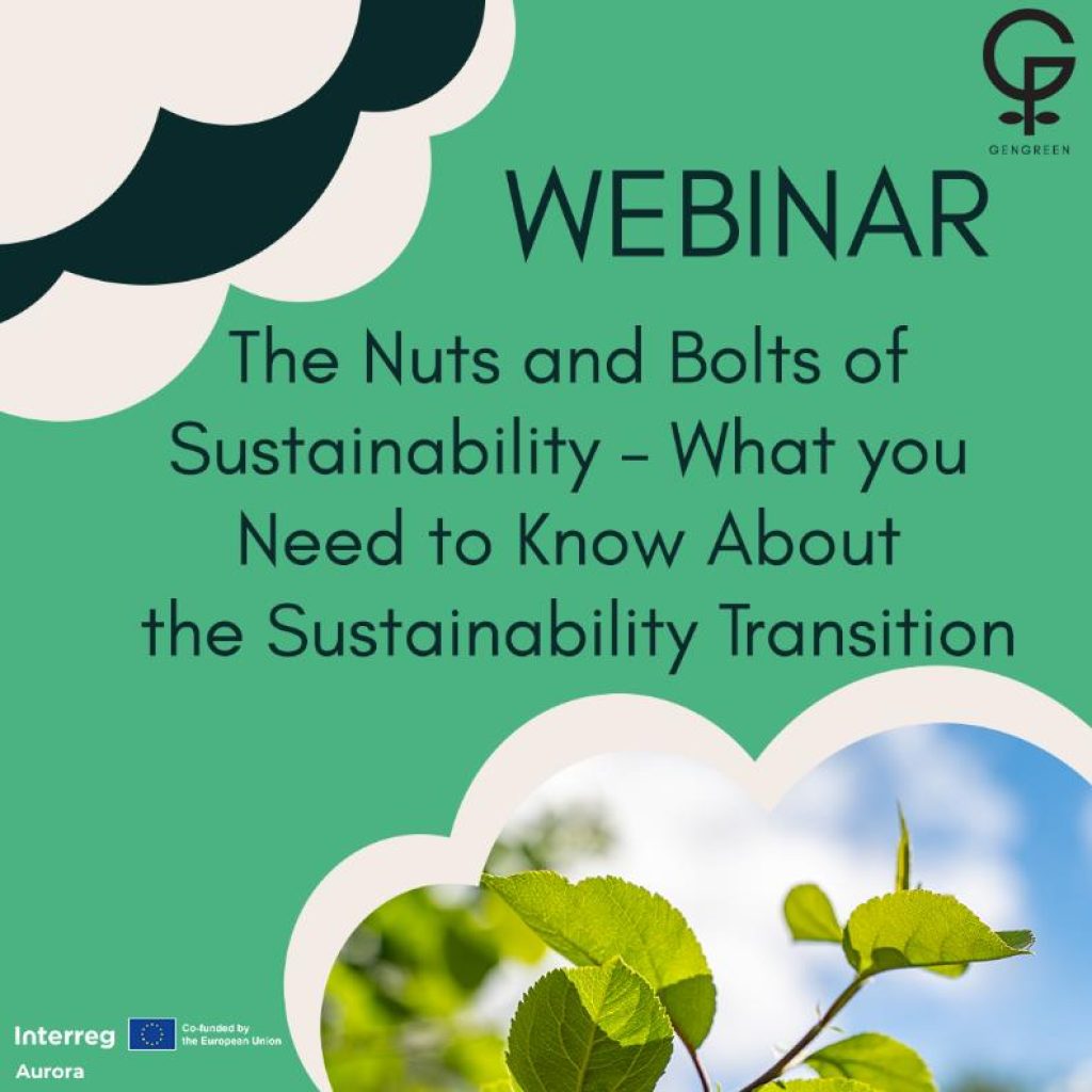 The Nuts and Bolts of Sustainability What You Need to Know About the Sustainability Transition