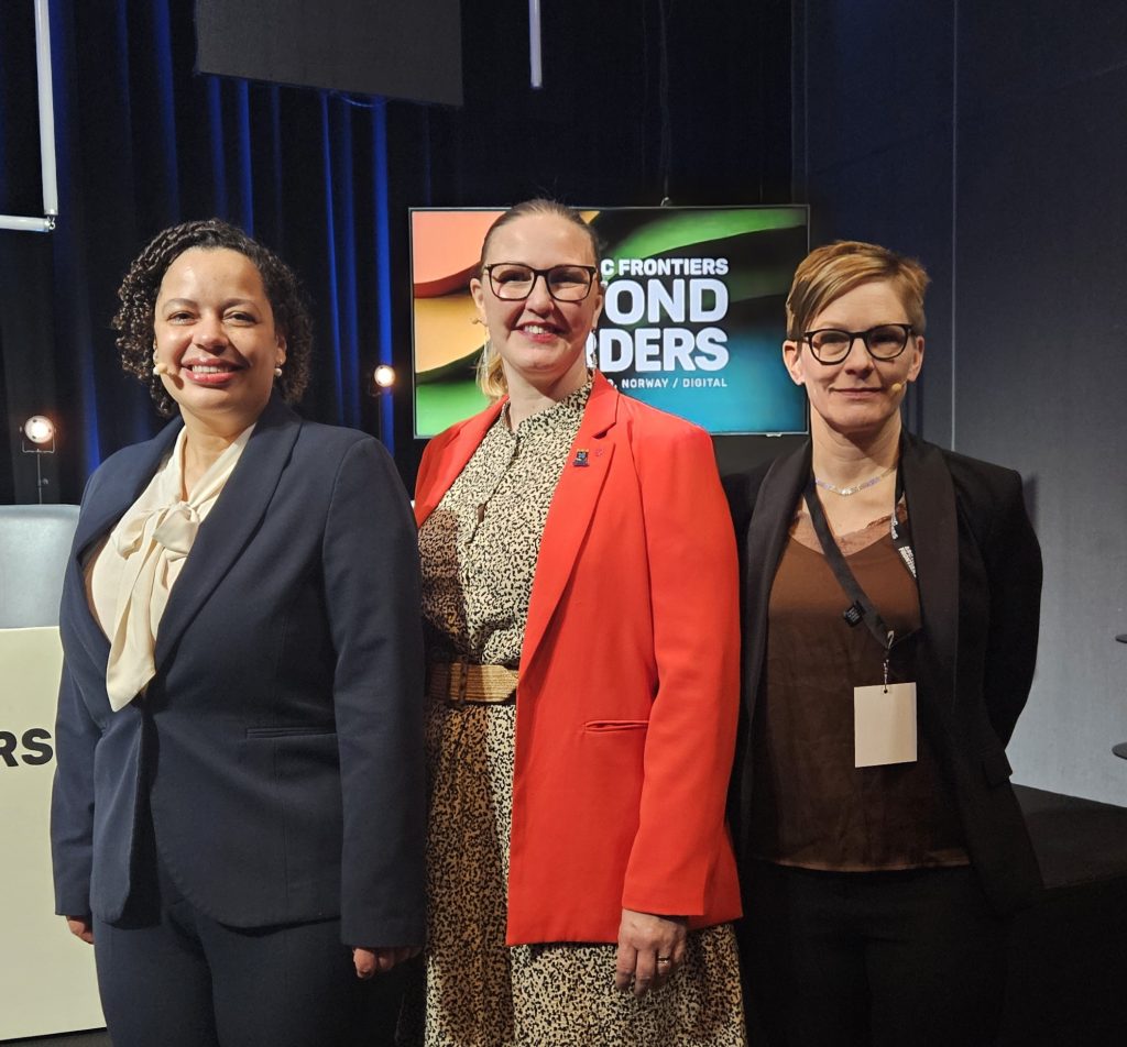 Kirsti Mijnhijmer, Carina Sammeli and Tina Nilsson